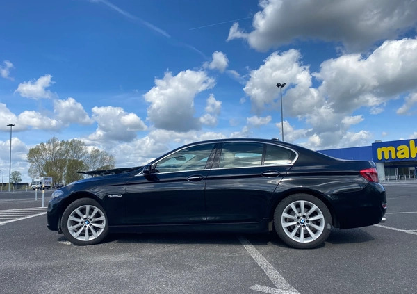 BMW Seria 5 cena 63500 przebieg: 260000, rok produkcji 2014 z Toruń małe 67